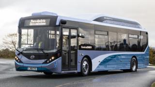 Electric buses in Scotland