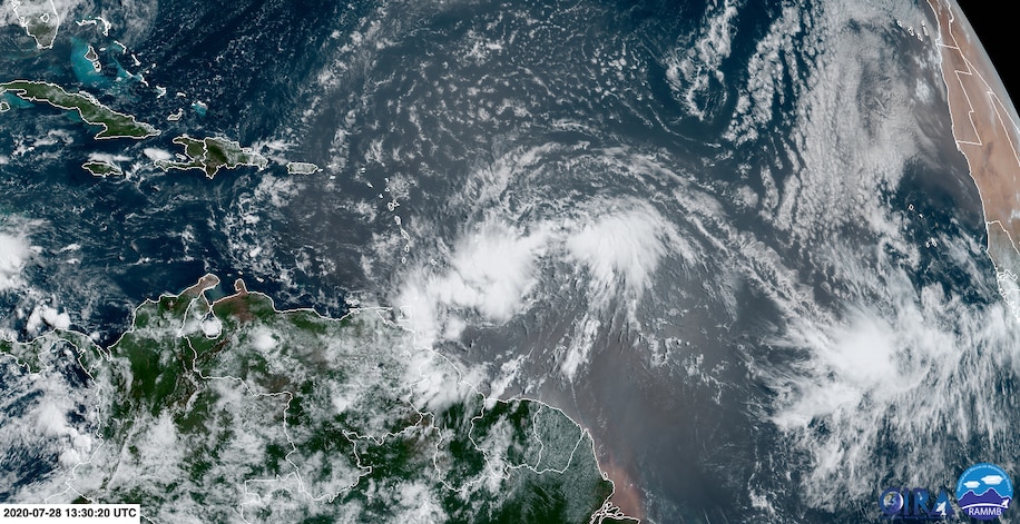 Tropical storm warnings issued for Puerto Rico, Virgin Islands with Isaias likely to form