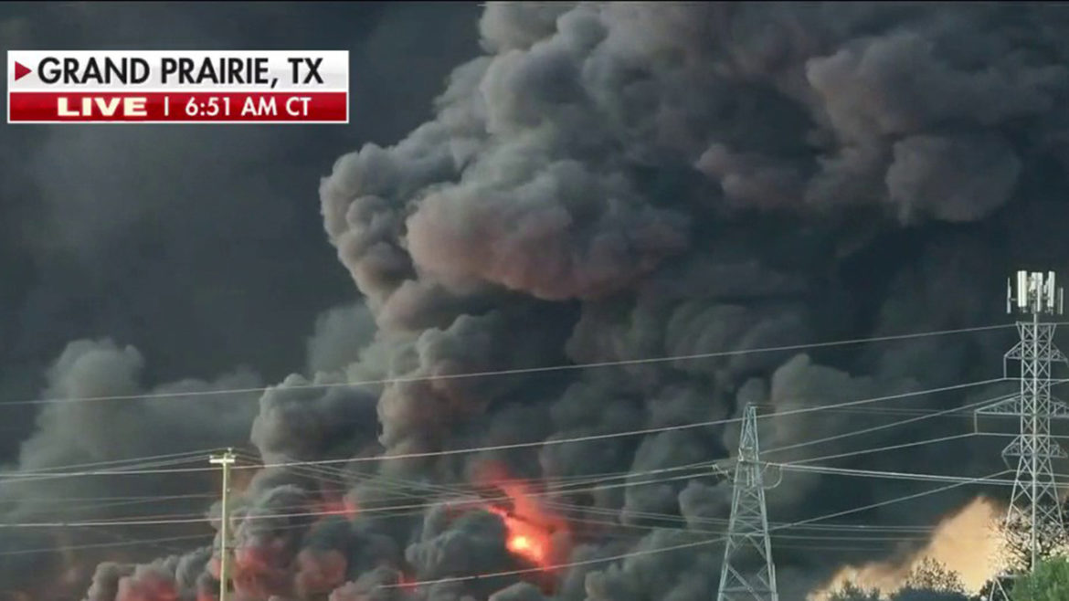 Massive Texas plant fire could rage for hours