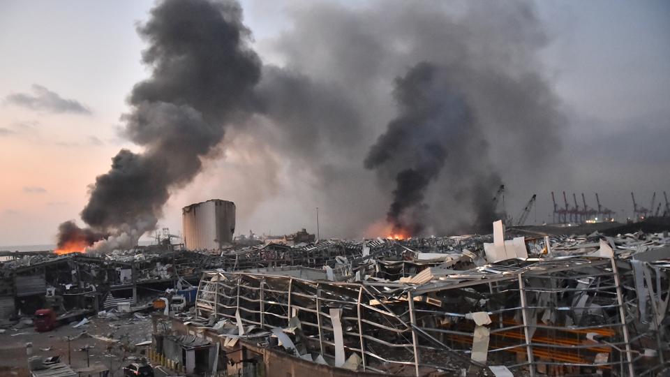 Massive blast sends seismic shock across Beirut, causing thousands of casualties*