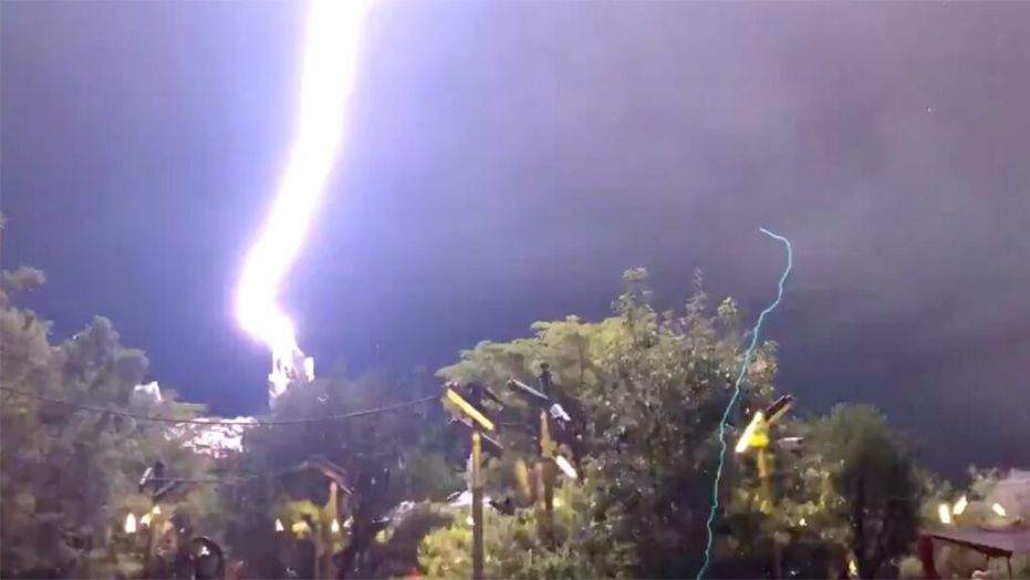 Star Wars ride at Disney World temporarily closes after lightning strike