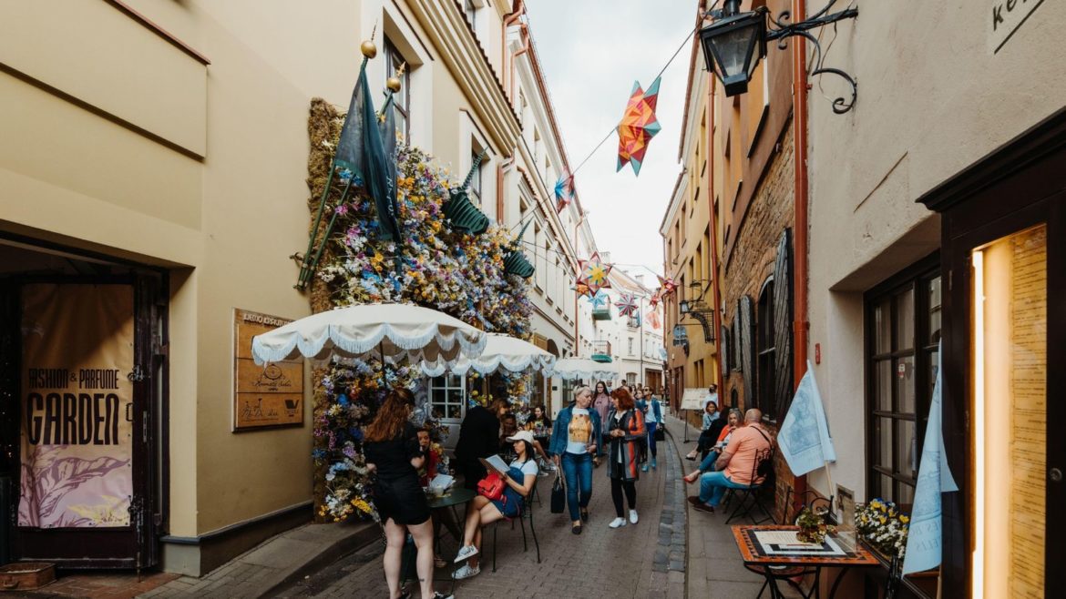 The City that became an open-air café- Vilnius