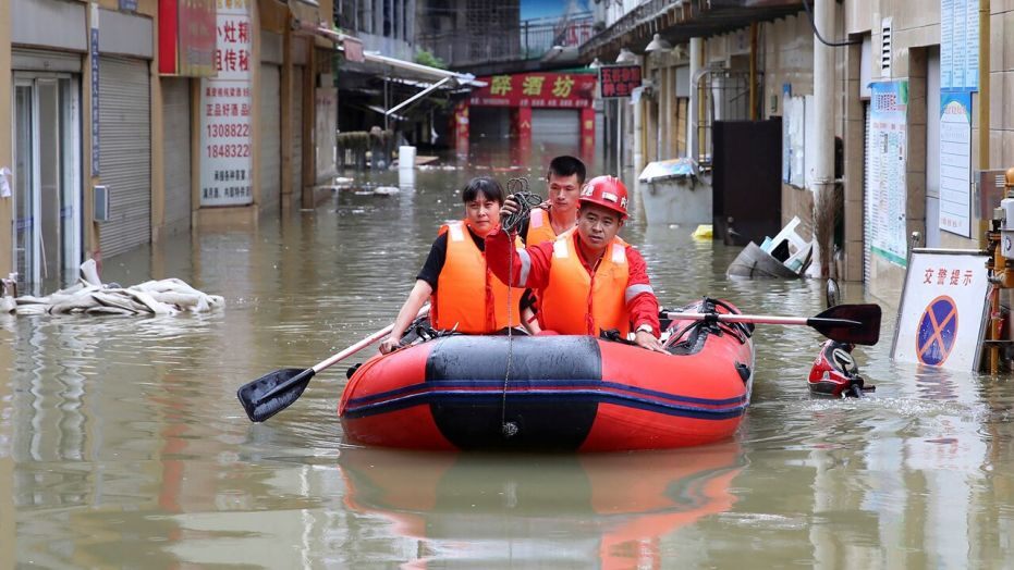 Unbiased news other than politics China flooding