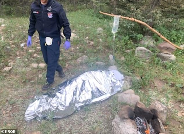 News without politics A father and his two children helped rescue a man who was stranded in the Santa Fe National Forest for 14 days