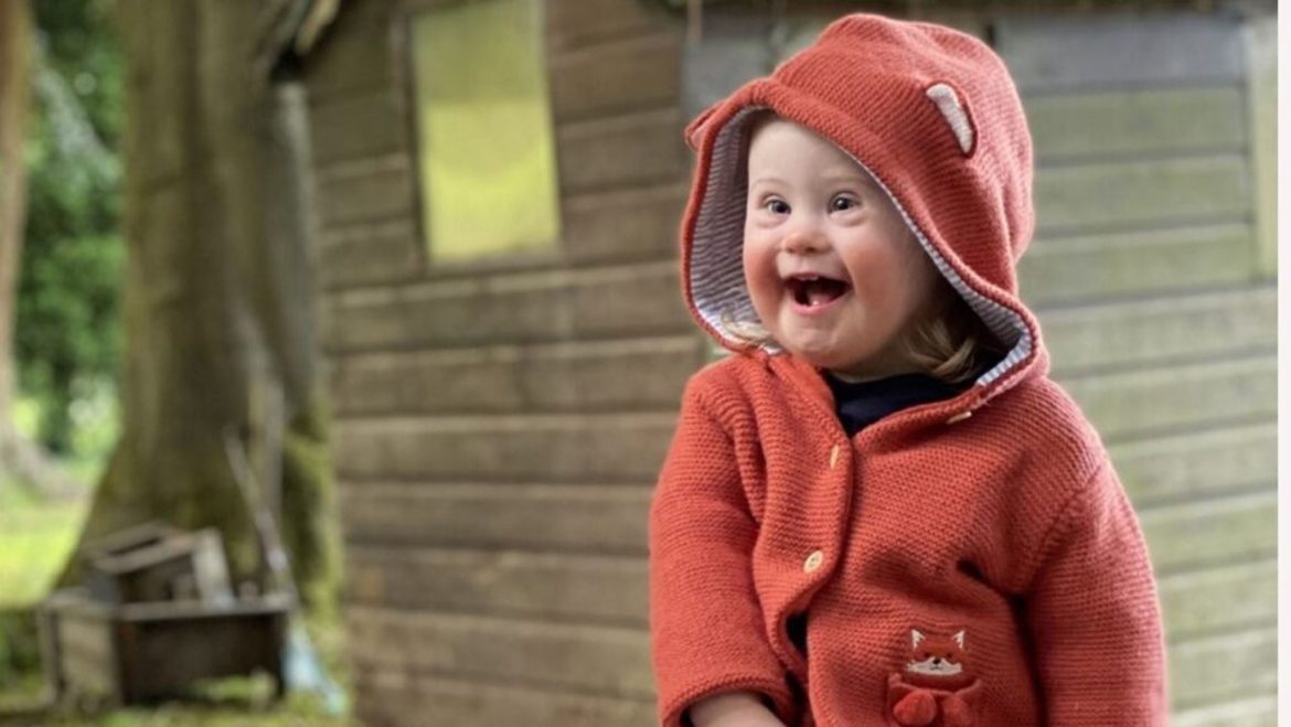 Girl, 2, with Down syndrome stars in fashion