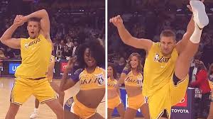 The Gronk and Venus Williams dance with the Lakers Girls, follow News Without Politics, best unbiased news.