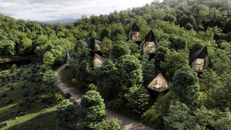 luxury treehouses west virginia mountains, follow News Without Politics