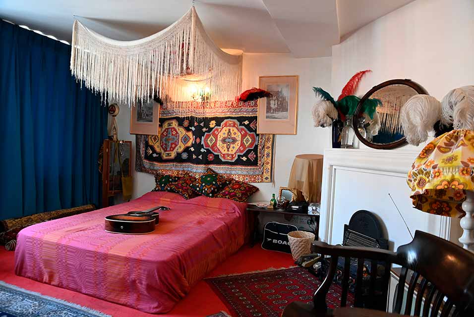 Bohemian chic: Hendrix at home 50 years on