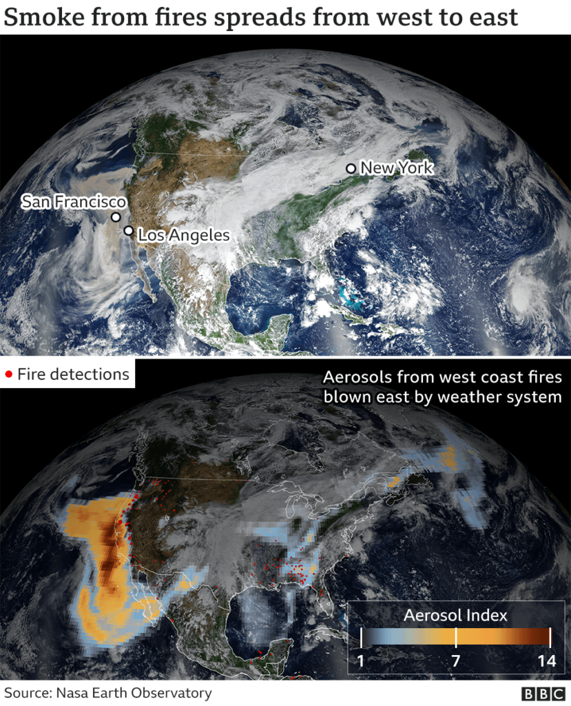 west coast wildfires in maps, graphics and images nonpolitical politics news without politics