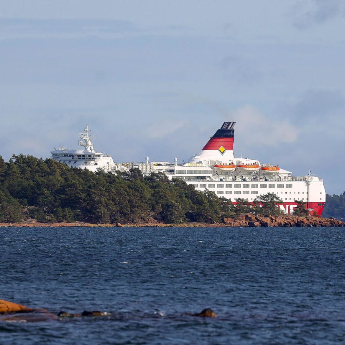 Baltic Sea ferry runs aground in Finnish waters, no injuries