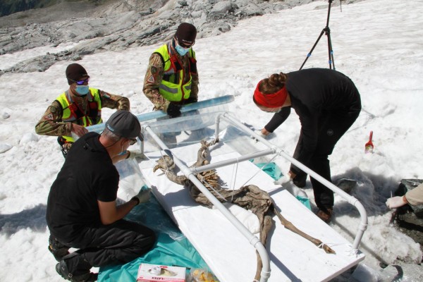 400-Year-Old Frozen Goat-Ice Mummies