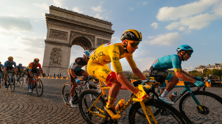 Vive Le Tour! Young Winner, Tadej Pogacar-Thrilling Race