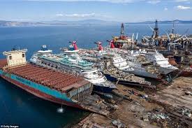 Cruise ships dismantled for scrap after pandemic sinks industry, follow News Without Politics, best unbiased non-political news source