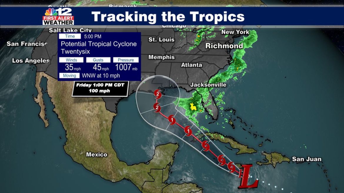 Hurricane Delta threatens Gulf Coast this week!