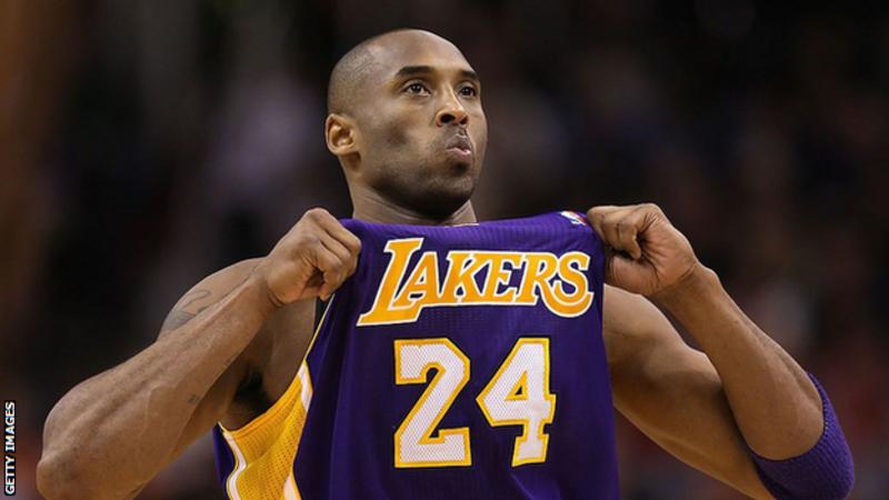 NBA champions Lakers pay tribute to Kobe Bryant