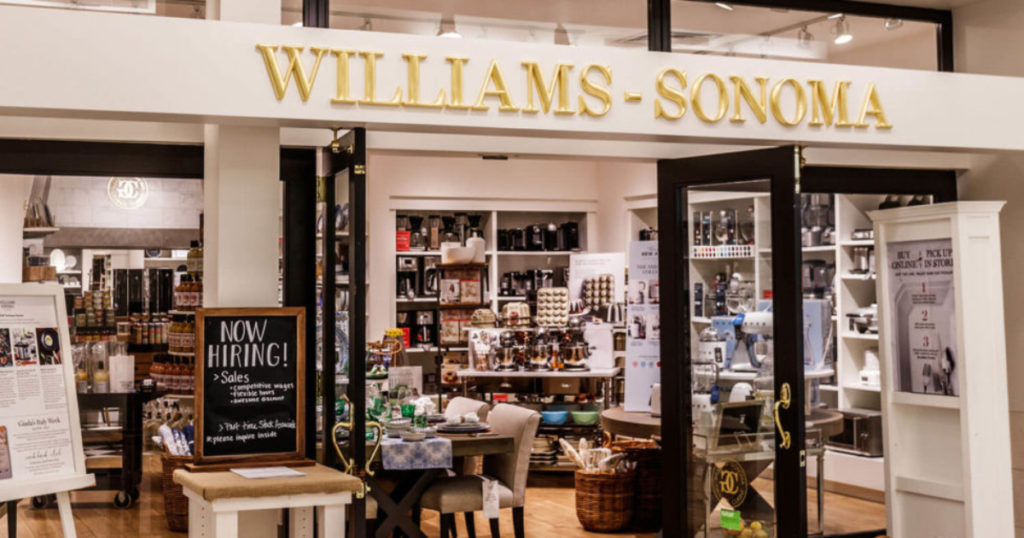 Williams Sonoma hiring remote workers for the holidays, stay updated with News Without Politics, news unbiased