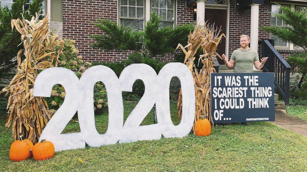 Halloween 2020 yard decoration winner!