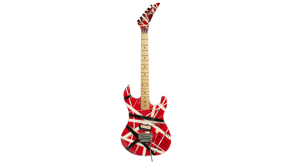 Van Halen’s customized electric guitar serial number F 0024 electric guitar, auction, non-biased news