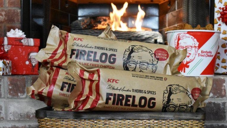 Walmart: KFC's coveted chicken-scented firelogs, stay updated daily at News WIthout Politics, best unbiased non-political news source