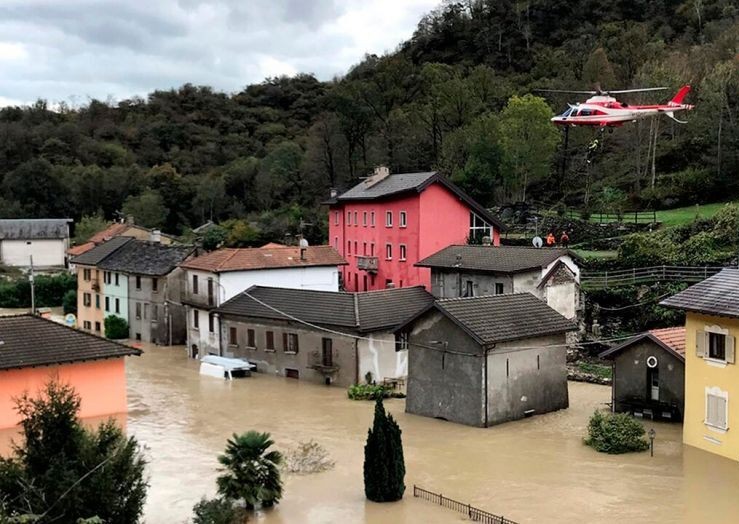 drenching rain storm in France and Italy, News Without Politics, best unbiased news source 