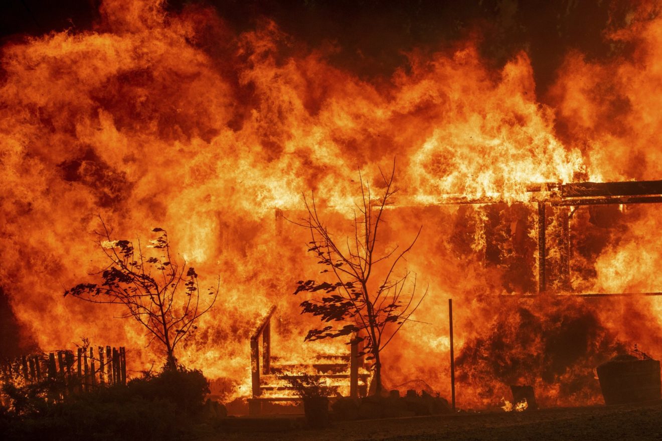 California wildfires: More than 100,000 flee under evacuation orders