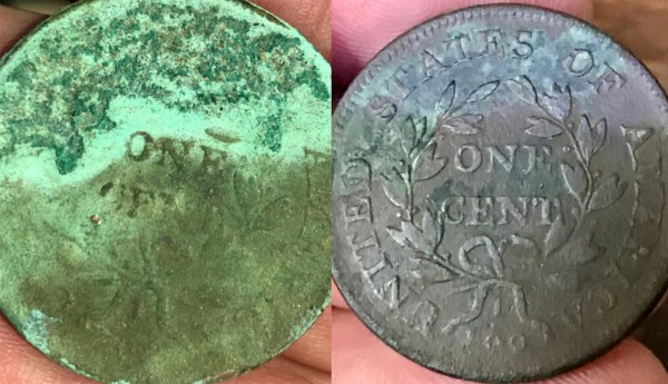 Man with metal detector found 222-year-old penny