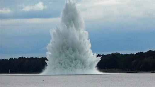 Video: shows biggest WWII bomb found in Poland exploding while being defused