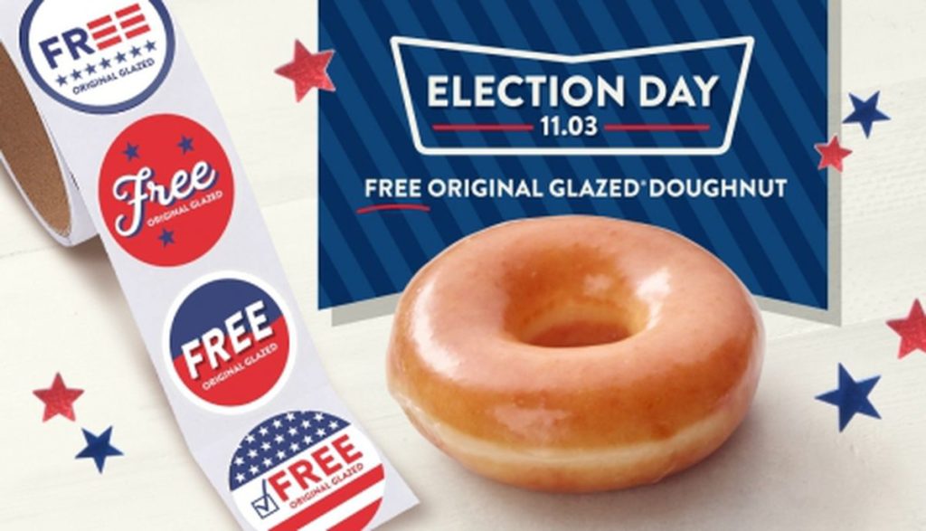 Eat your way through Election Day: food freebies, deals, learn more at News Without Politics today, non-partisan