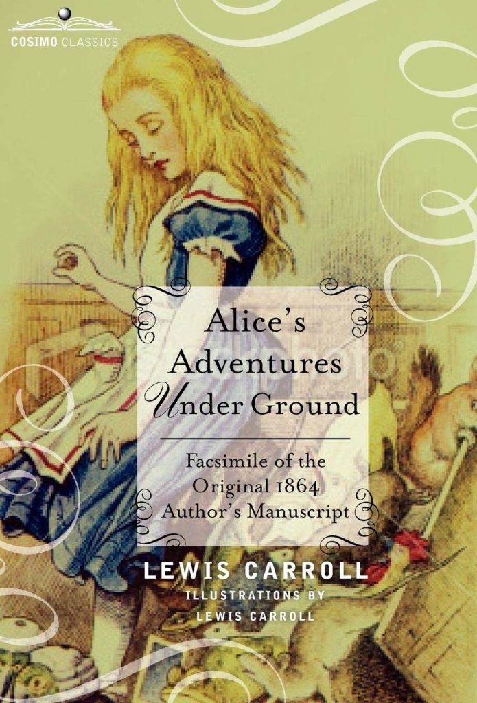 "Alice in Wonderland" manuscript sent-this day in history, learn more from News Without Politics, this day in history, non-politics, no rhetoric