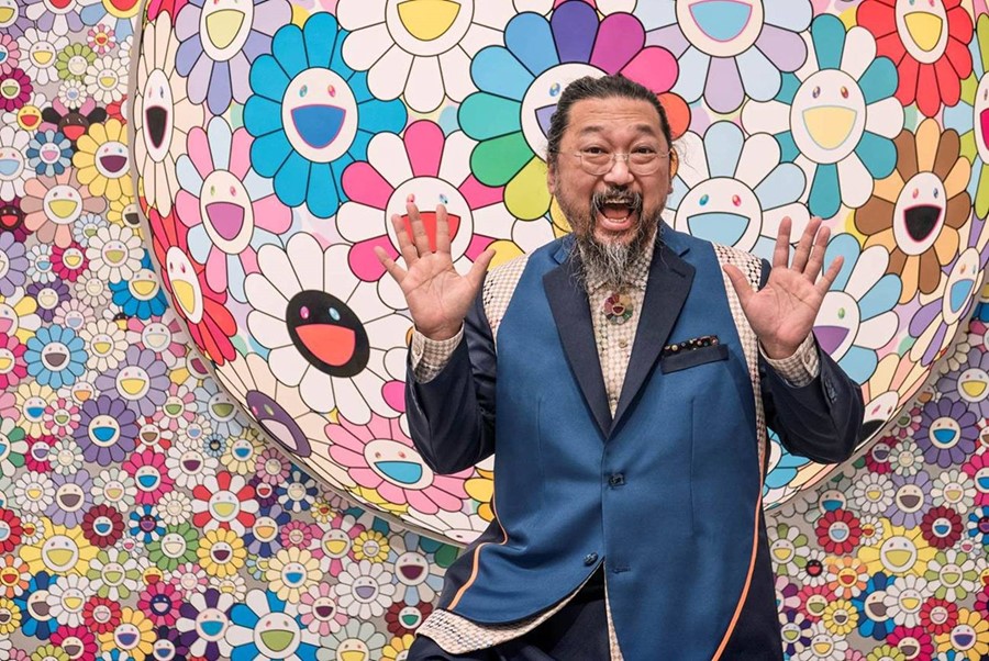 Takashi Murakami Totally Transformed Part of Children’s National Hospital, follow NWP, unbiased