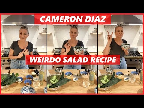 Learn how to make Cameron Diaz's "Weirdo" Salad, learn more and see the recipe from News Without Politics, unbiased