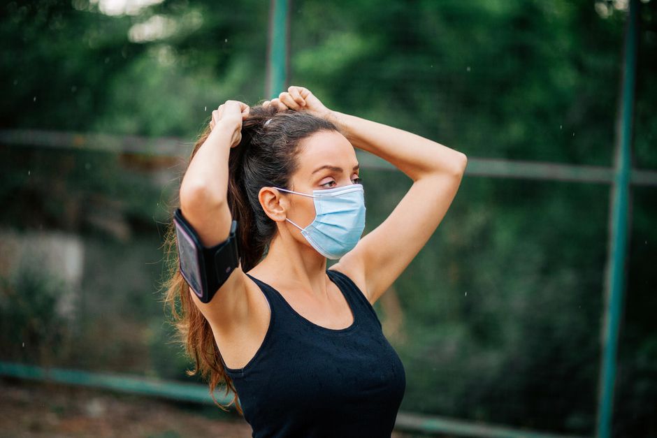 Working Out With a Face Mask Doesn't Hinder Breathing, News Without Politics, best non partisan news, no politics, no elections