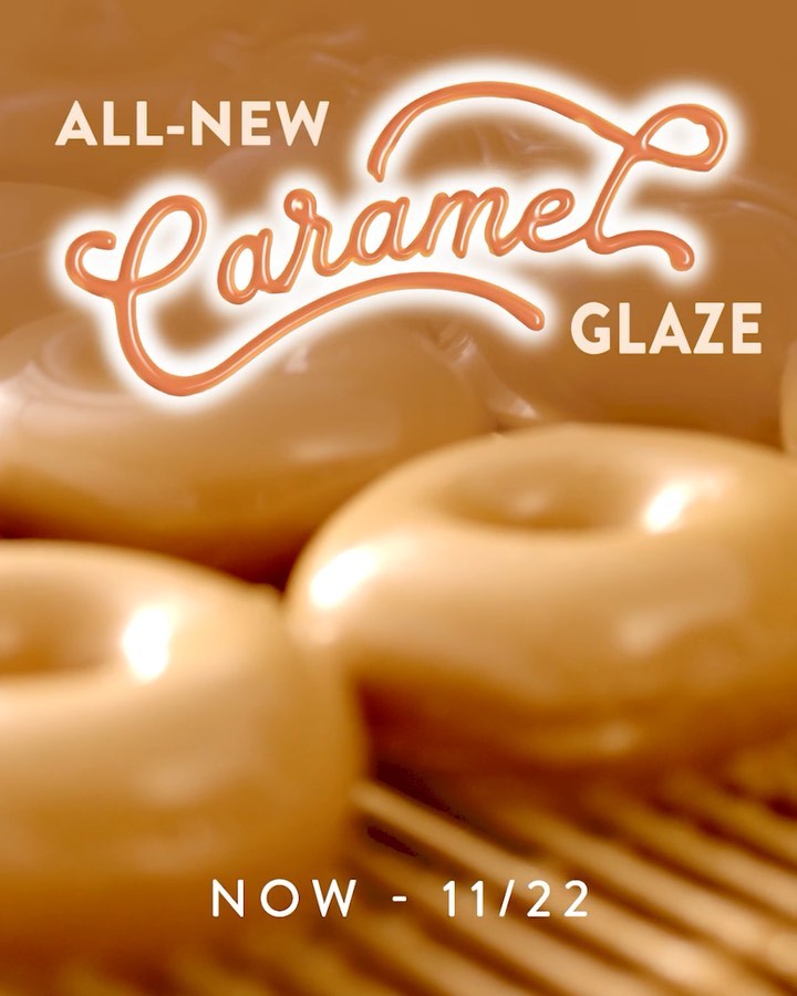 Krispy Kreme Now Selling Caramel-Glazed Donuts- First Time Ever! Learn more to get your donuts, News Without Politics, unbiased
