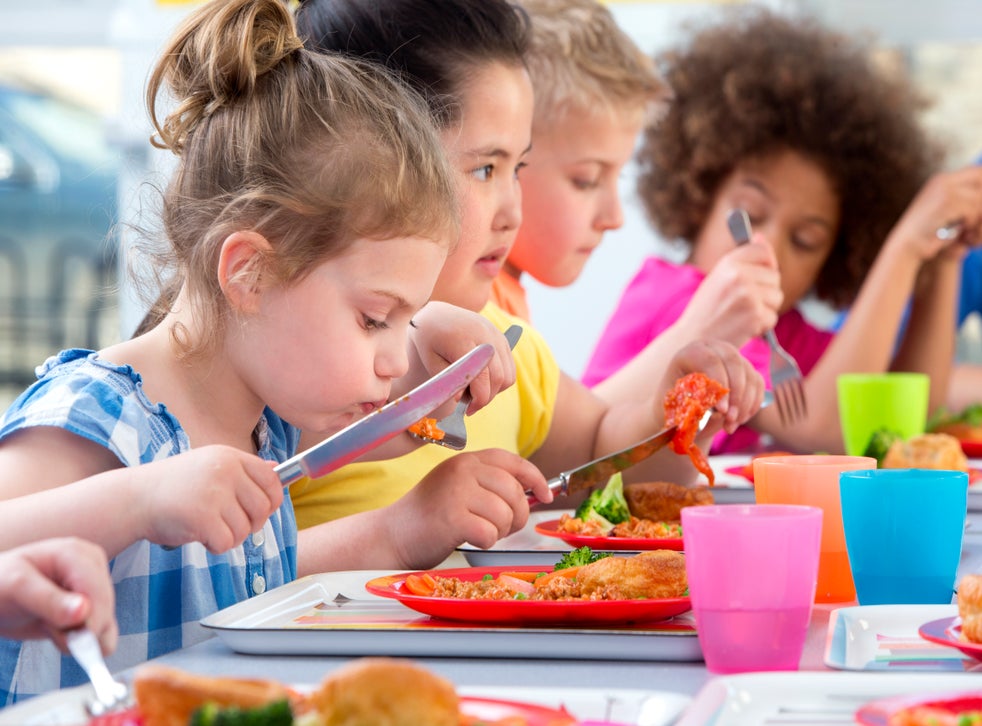 Lockdown children forget how to use knife and fork