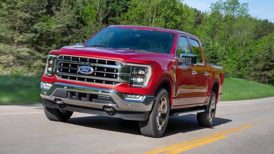 2021 Ford F-150 PowerBoost Hybrid Gets Better MPG Than Gas-Fed Chevy, Ram