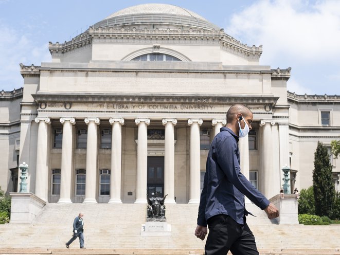 Columbia University Bans 70 Students- Campus , follow COVID-19  restrictions at universities from News Without Politics, unbiased