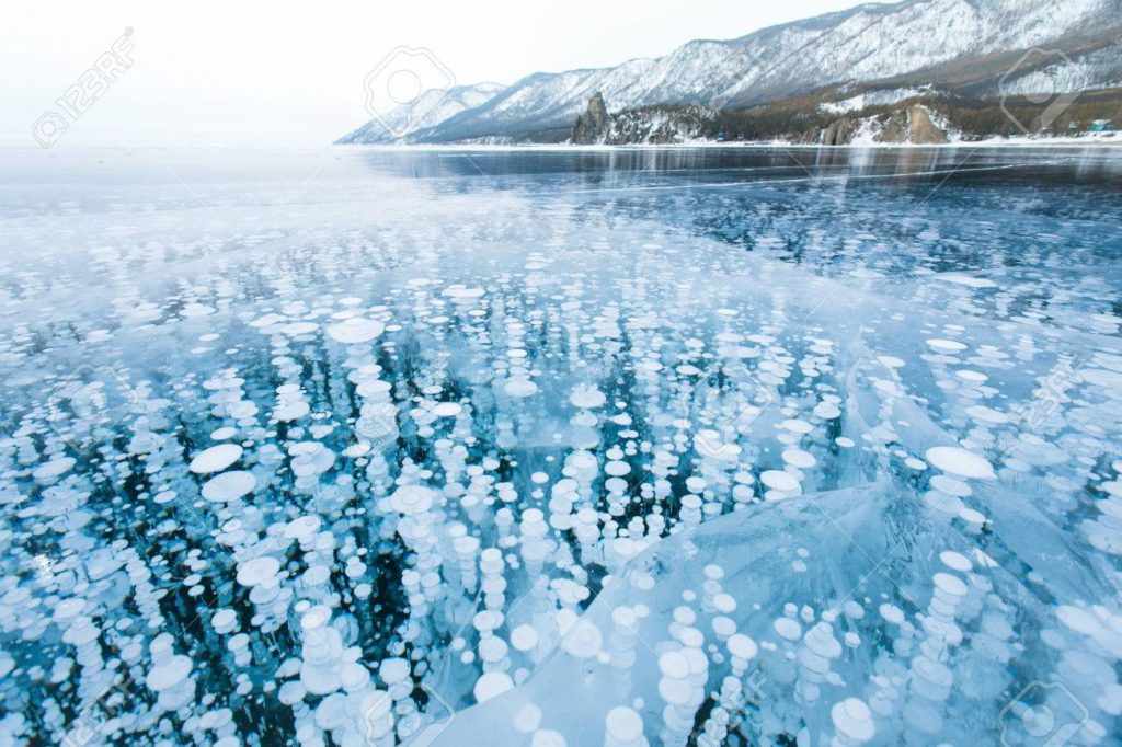 Lake Baikal, frozen methane bubble spotted, travel, no bias, unbiased, environment, world news