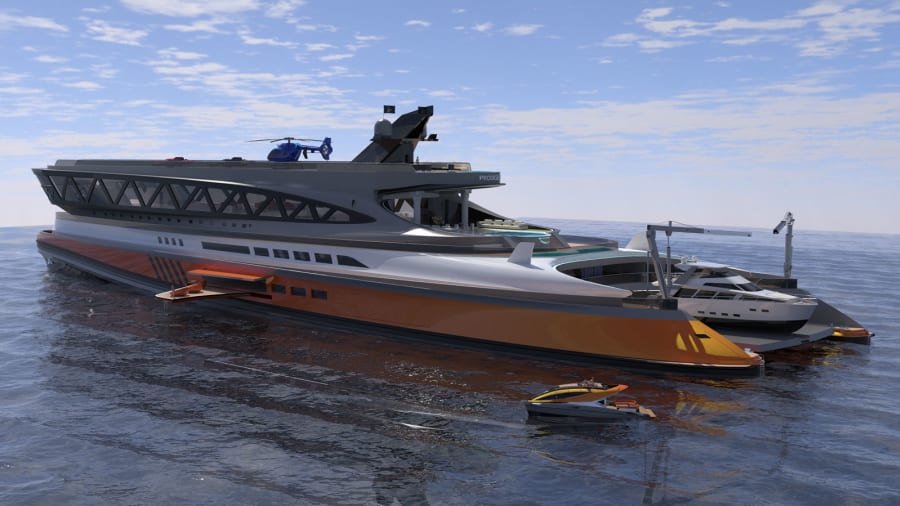 Non Political news of the day super mega yacht concept best unbiased news source nonpartisan news, learn more from News Without Politics, yachting, sailing