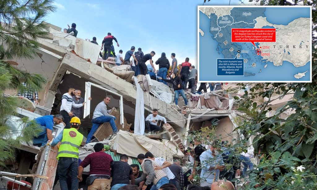 Rescuers pull more than 100 earthquake survivors from the rubble of Izmir,Non political News earthquake in turkey without politics Unbiased news without politics