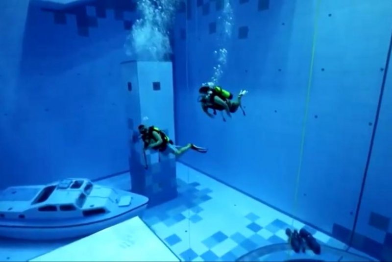 Non political world news world's deepest swimming pool opens in Poland Current Nonpolitical news Worldnews non political