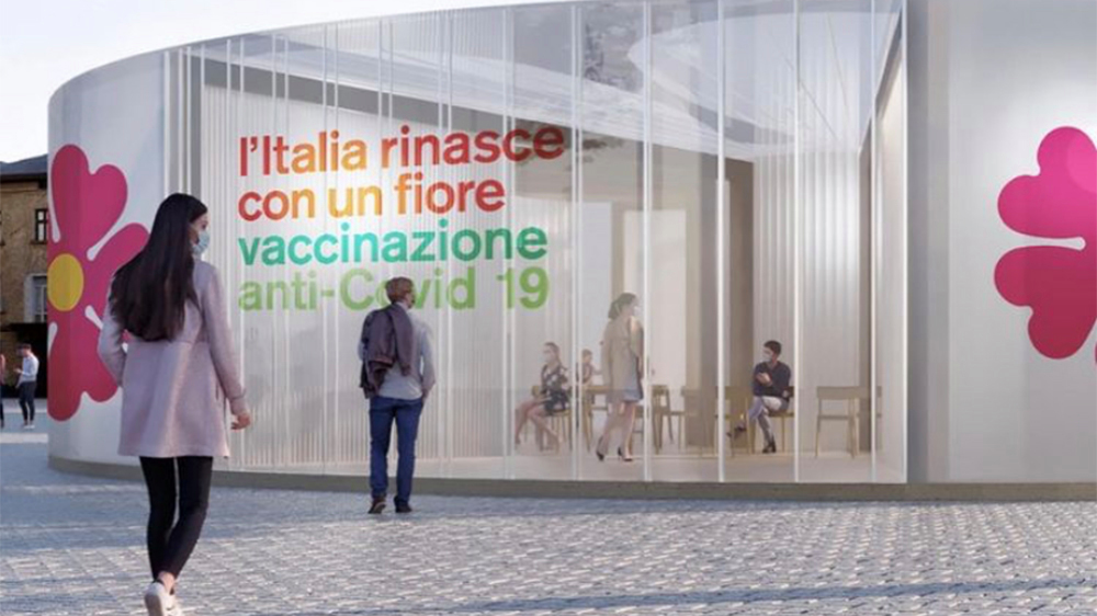 Italy to build 1,500 pop-up vaccine pavilions, designed by architect Stefano Boeri, follow News Without Politics, NWP, unbiased, non political news