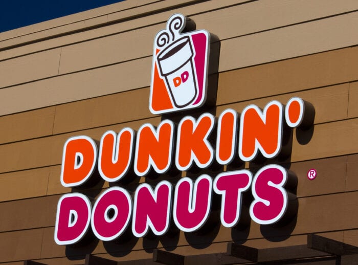 A Dunkin’ Donuts New Year’s treat!!