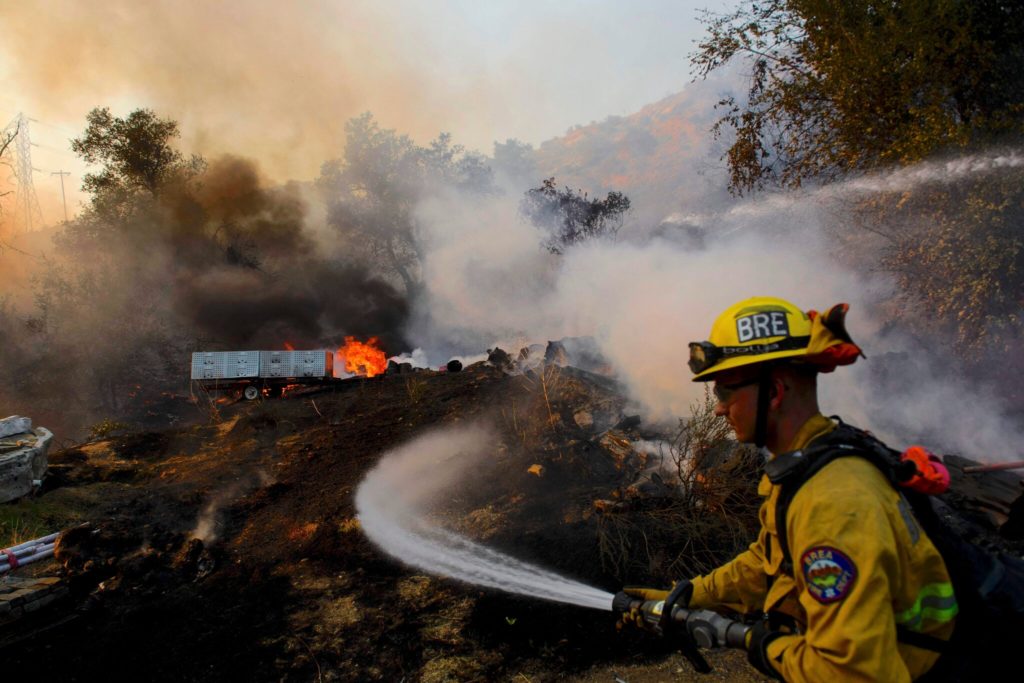 Wildfire Erupts Outside Los Angeles, follow the wildfire and evacuations in California, non political, unbiased, today