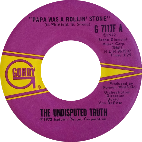 Temptations earn their final #1 hit- This day in history, record hit, Papa Was A Rolling Stone, history, learn more from the most unbiased news source-News Without Politics