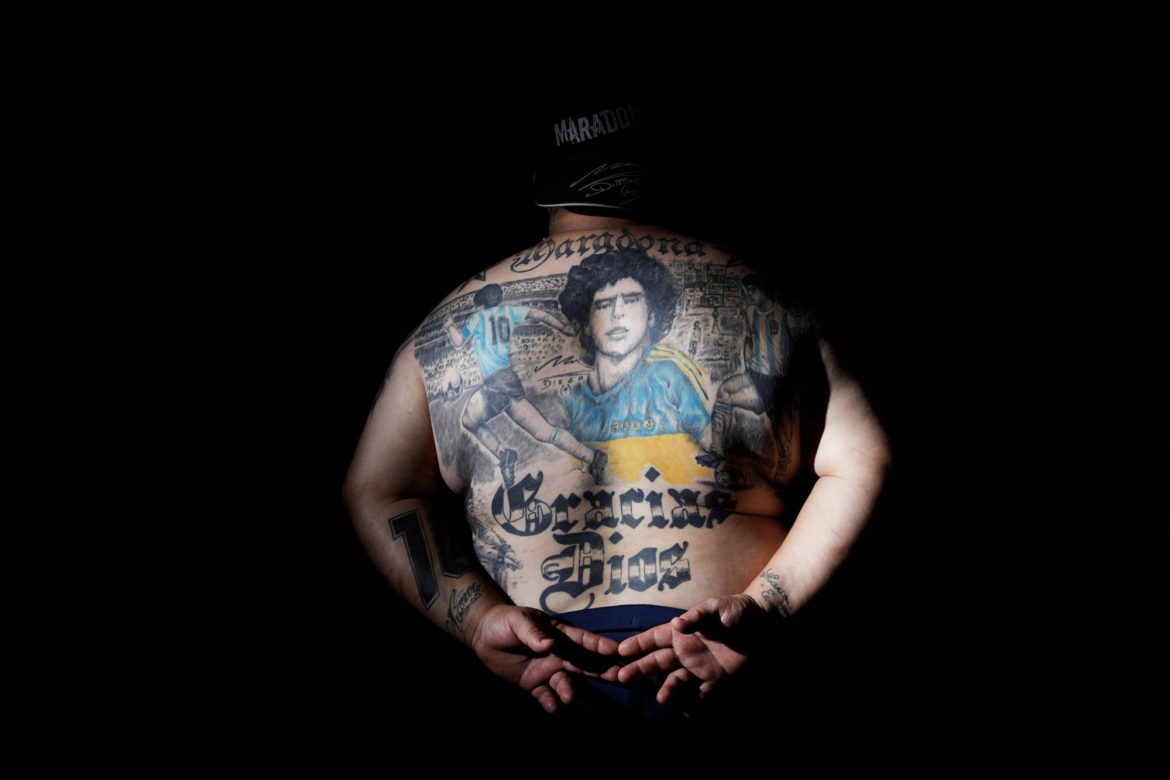 Maradona fans get tattoos- celebrate ‘eternal love’