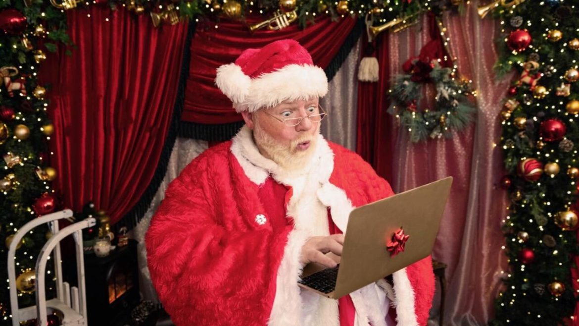 Santa using Zoom! How to visit Santa….