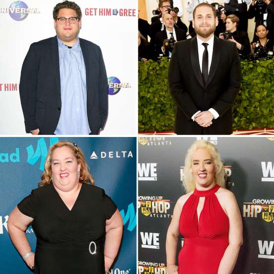Celebrities’ Weight Loss and Transformations, entertainment news, health and wellness, follow NWP, News Without Politics, non political news, no bias, Jonah Hill — 30 Pounds & Mama June Shannon