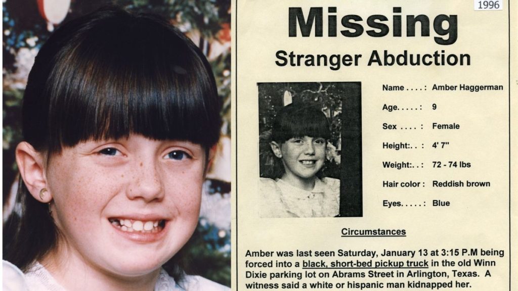 Killer inspired Amber Alert still being sought, follow News Without Politics, NWP, news other than politics, unbiased, Amber Hagerman