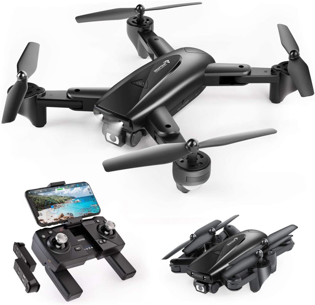 SNAPTAIN SP500 Foldable GPS FPV Drone with 1080P HD Camera Live Video for Beginners, RC Quadcopter with GPS Return Home, Follow Me, Gesture Control, Circle. non political news 