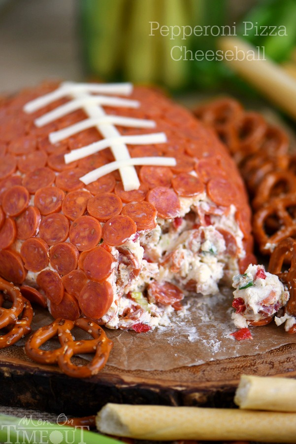 Super Bowl Sunday's Pepperoni Football-Yum!, football, food,follow News Without Politics, unbiased, recipes, menu, no politics